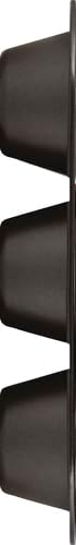 GoodCook Everyday Nonstick Steel Jumbo Texas Muffin Pan,6-cup,Gray,(Pack of 12)