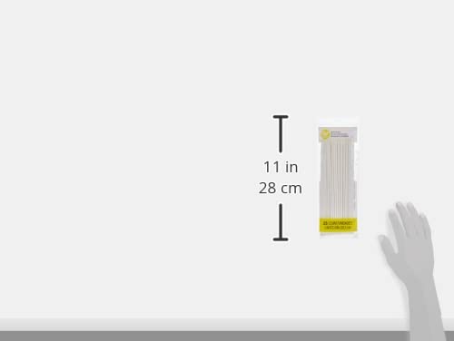 Wilton White Lollipop and Cake Pop Sticks, 8 Inch, 25 Count