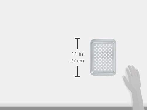 Nordic Ware Naturals Compact Crisping Tray - Natural Uncoated Aluminum, Toaster Oven and Broiler Safe