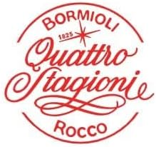 Bormioli Rocco Quattro Stagioni set of 4 Clear Airtight Mason Jars, 8.5 Oz. Made from BPA Free Durable Glass, Made In Italy.