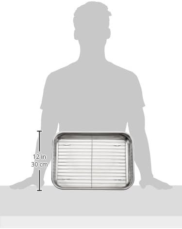 ExcelSteel 593 Roasting Pan, Stainless