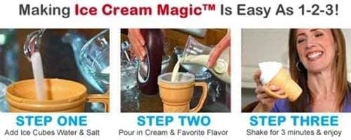 Ice Cream Magic Personal Ice Cream Maker (6 Pack - Each Color Included)