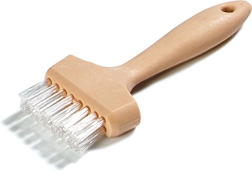 Carlisle FoodService Products 4011400 Wide Waffle Iron Brush, 7", Teflon (Pack of 12)