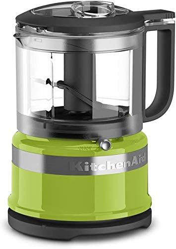 KitchenAid KFC3516GA 3.5 Cup Food Chopper, Green Apple (Renewed)