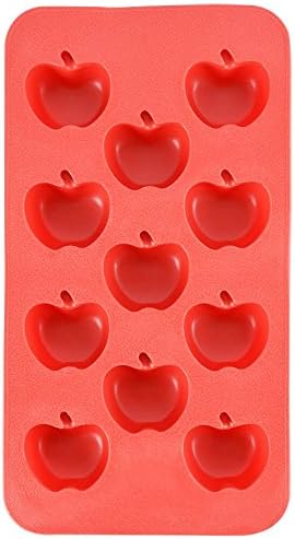 Apple Ice Cube Tray - Fairly Odd Novelties - Fun Fruit Shaped Food Molding Gift