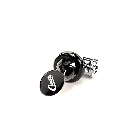Wilbur Curtis WC-1800-P Faucet, "S" Series Blk Locking 1-1/32-14 UNS Curtis