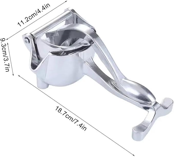 Juicer, Fruit Juice Squeezer Manual Aluminum Press Extractor Orange Lemon Citrus Juicer Handheld Kitchen Tool Home Bar