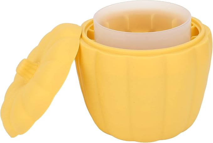 Ice Cube Maker, Pumpkin Look, Easy to Use, Space Saving, Silicone Acrylic Silicone Ice Bucket