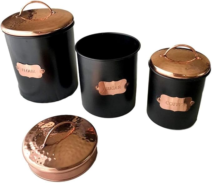 UNIWARE Copper Bar Tools & Drinkware/Moscow Mule Mugs (3 pc Copper Canister)