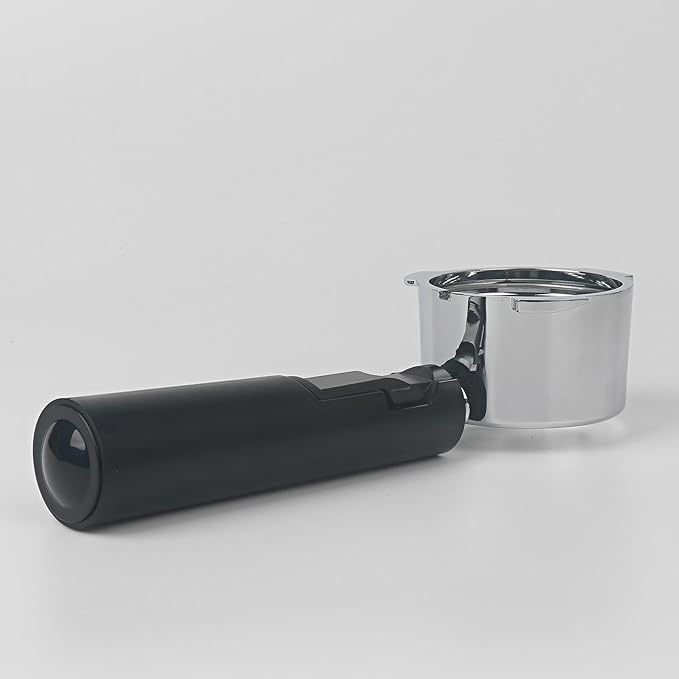 Gevi 51mm Bottomless Portafilter - 3 Ears Cafe Barista Fits Yabano, Includes Portafilter Filter Basket