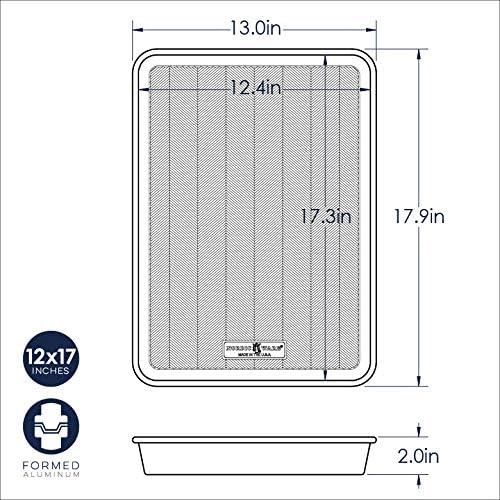 Nordic Ware Prism 13" X 18" High-Sided Sheet Cake Pan, 1 Pack