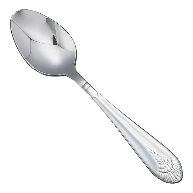 Peacock 18/10 Stainless Steel Teaspoons-1 Dozen Pack