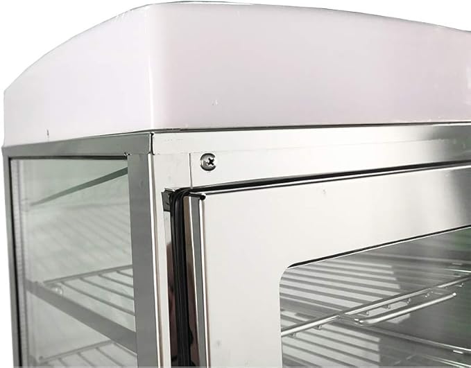 500H Bun steamer, 5 layers Electric food bread steaming display machine, rounded-top design (500H)