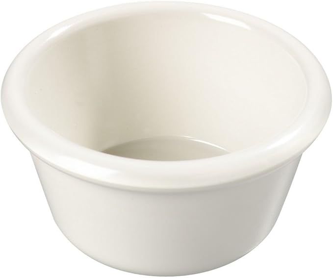 Winco Plain Ramekins, 4-Ounce, Bone