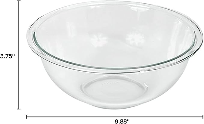 Pyrex 325 2.5qt Glass Mixing Bowl - Made in USA