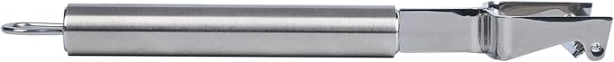 Restaurantware Stainless Steel Julienne Vegetable Peeler - German Standard Kitchen Peeler Dishwasher Safe, Sharp Blades, Ergonomic Handle - Potato Peeler for Potato, Apple, Cucumber