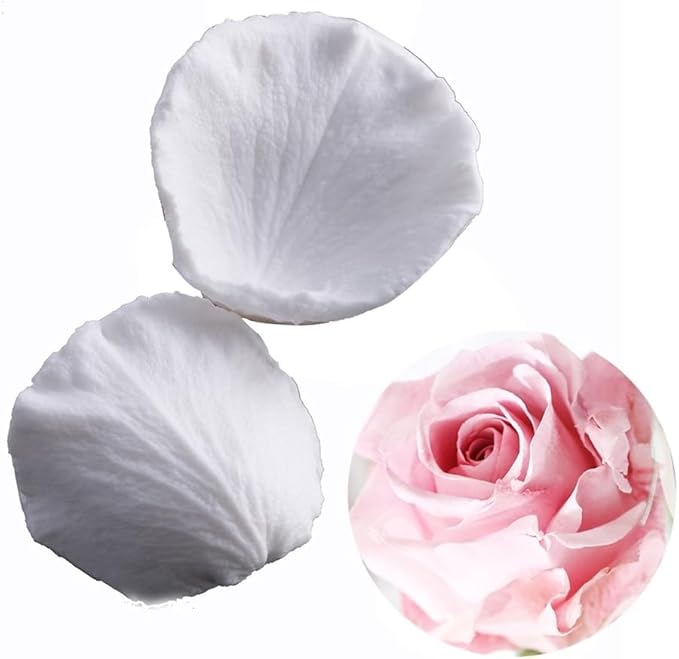 SK Rose Petals Silicone Fondant Mold Sugar Paste Baking Mould Cookie Pastry