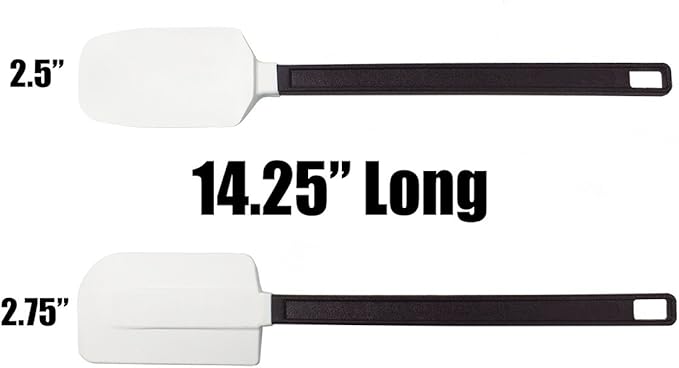Avant Grub's High-Temp, 14 Silicone Spatula & Scraper Set! Extra Long for Reaching Deep Bowls. High Strength, Restaurant-Grade Materials Wont Break Under Heavy Use.
