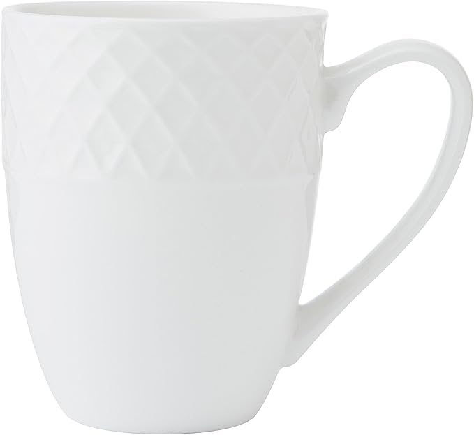 Mikasa Trellis Bone China Lightweight Chip Resistant 40 Piece Dinnerware Set, Service for 8