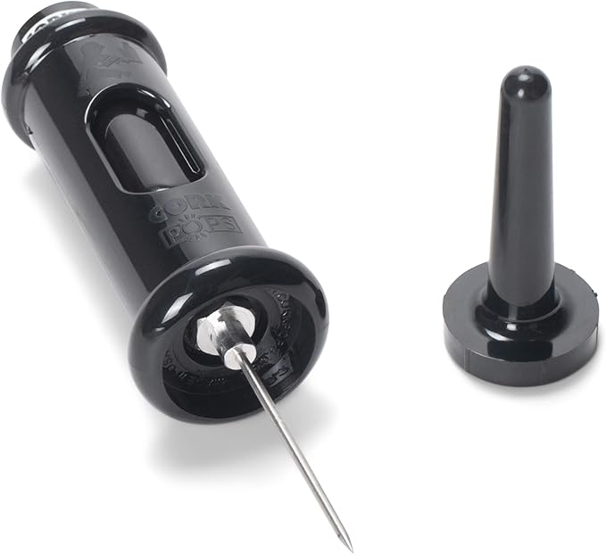 Cork Pops Black 6.5 Inch Original Wine Bottle Opener