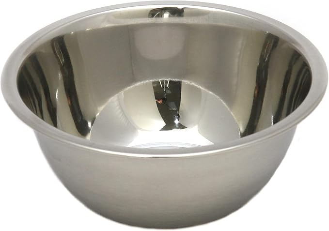 Chef Craft Brushed Mixing Bowl Set, 5 Piece Set, Stainless Steel