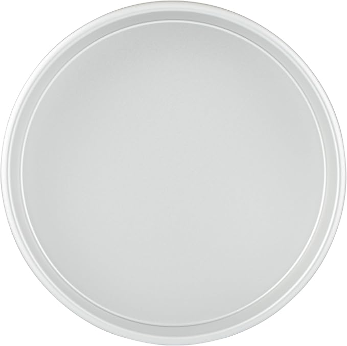 Restaurantware-Met Lux 10 x 3 Inch Straight-Sided Baking Tin, 1 Round Cake Pan - Oven-Ready, Freezable, Anodized Aluminum Round Baking Pan, Greaseproof, For Layer Birthday Cake