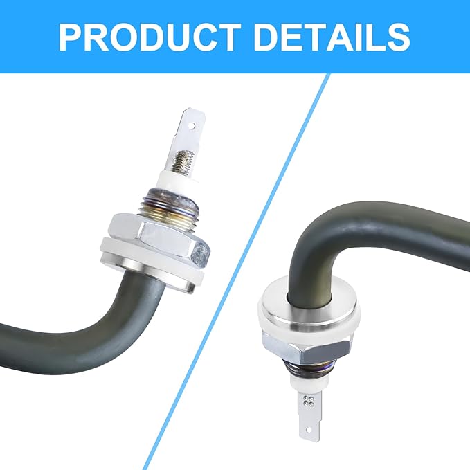 Upgraded WD05X10005 Dishwasher Heating Element Replacement, Compatible with General Electric GE Dishwasher Parts WD5X10010 WD5X10005,Fits Models(GDW EDW GHD GLD GSD PDW ZBD) Heating Element