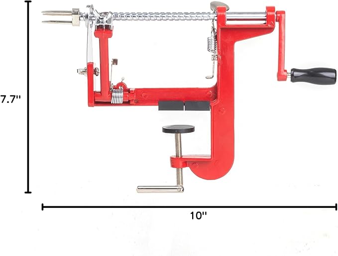 Apple peeler and corer with Powerful Suction base Apple peeler slicer corer with stainless steel blades for pears potato peelers