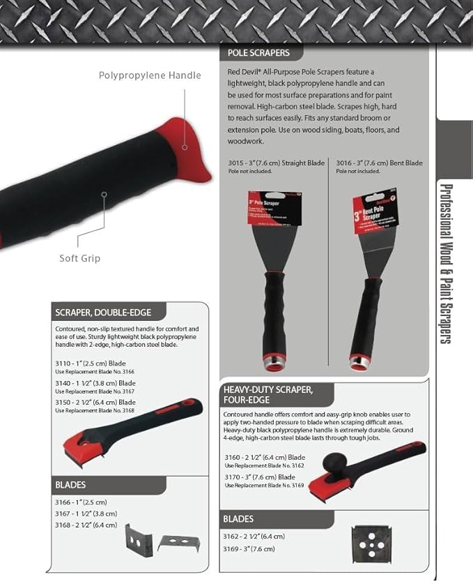 3" Pole Scraper