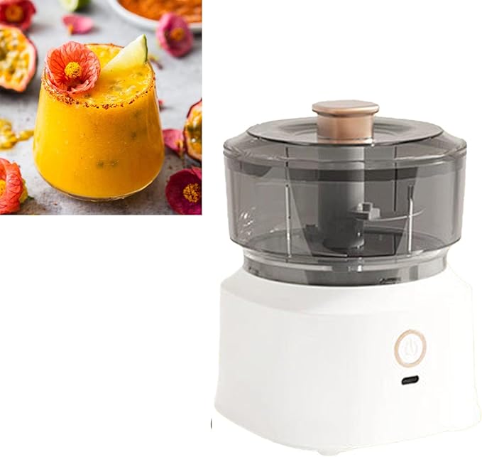 DAUERHAFT Electric Food Chopper and Food Grinder for Vegetables Multifunctional Kitchen Appliance White Compact Tool electric food chopper food processor small Food Processors