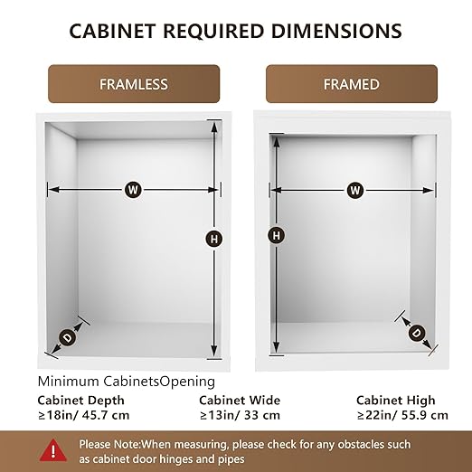Pull Out Trash Can for Kitchen Cabinets, 35 Qt / 8.75 Gal Under Sink Garbage Bin with Full Extension Slides, Heavy-Duty Steel Frame Requires Minimum 13" W x 22" D Cabinet Opening, Black