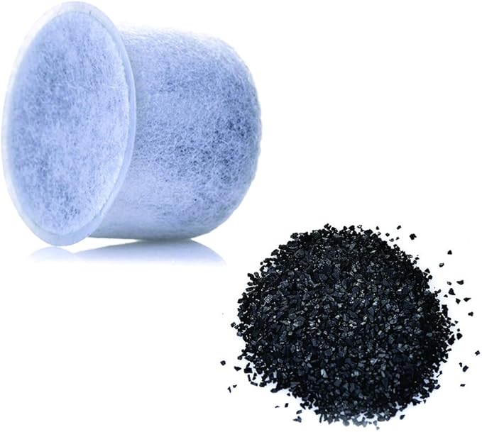 Capresso 12 Replacement Charcoal Water Filters, Compatible with Coffee Maker Part 4440.90 and Elegance, CoffeeTEAM Models #451, #452, #453, #454 CM200, CM300, MT500, MT500 PLUS