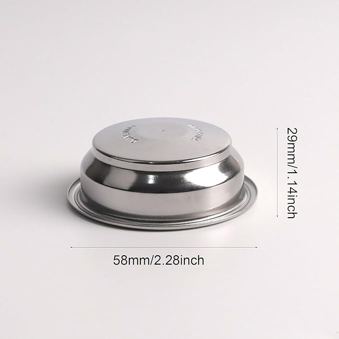 CAPFEI 58mm Pressurized Filter Basket Compatible with Calphalon Temp IQ/Kitchenaid KES6403 - Dual Wall Filter Basket - 2 Cups Capacity