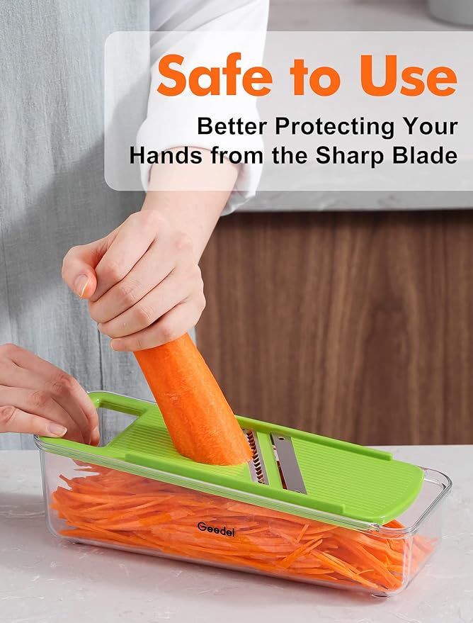 Cheese Grater and Mandoline Slicer Bundle