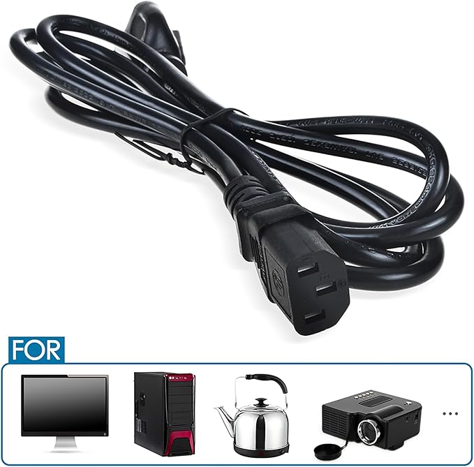PKPOWER 6ft AC Power Cord Cable for Emeril Lagasse 8 qt Pressure Cooker Air Fryer Model 70172