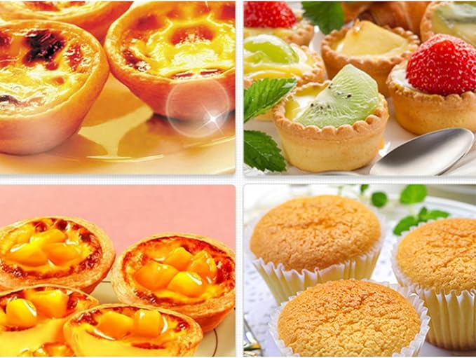 Cast Iron Popover Pan Mini Popover Pan Yorkshire Pudding Tin for Oven Baking, Frittatas, Muffins, Quiches, Pudding Cakes