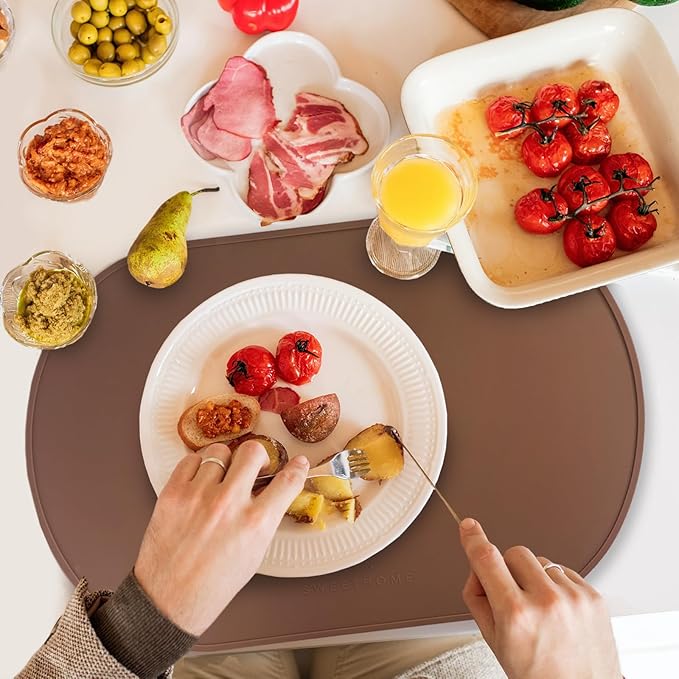 XXL Silicone Pastry Mat, Small Baking Mat, Food Grade Silicone Rolling Board