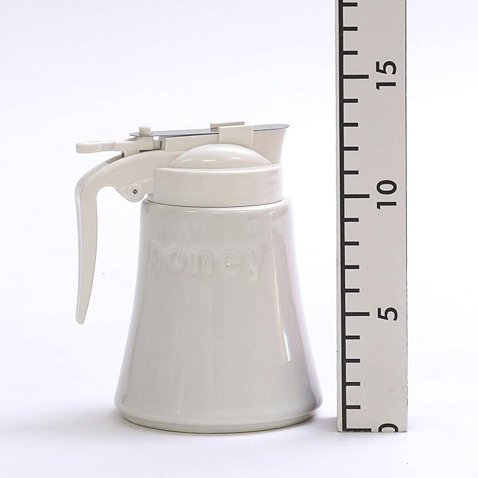 ZERO JAPAN Honey Pot BRM-40 WH, White, w3.9 x d3.5 x h4.9 inches (100 x 90 x 125 mm)