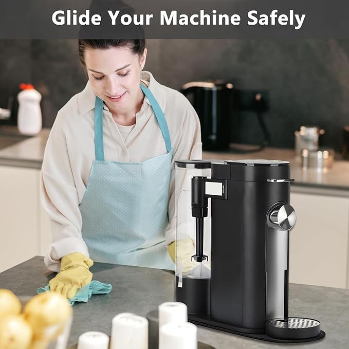 Sliding Pad for Ninja Single Serve Coffee Maker PB051 & PB055, Anti-slip Base Design Is Not Easy to Move, Convenient Storage Strap Design, Ideal Gift for Mom