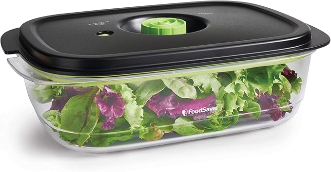 FoodSaver Vacuum Seal Containers (3 Cup and 10 Cup) | Preserve & Marinate