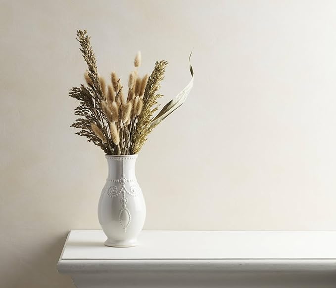 Lenox 858819 French Perle White 8" Fluted Vase