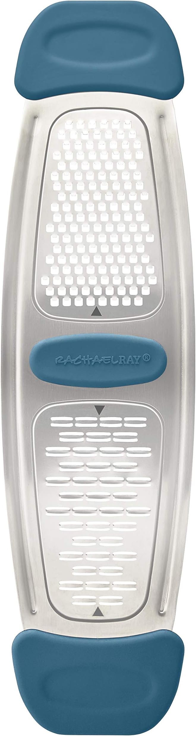 Rachael Ray Multi Stainless Steel Grater, Marine Blue, Small