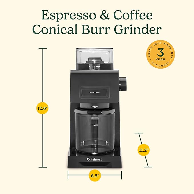 Cuisinart Espresso & Coffee Conical Burr Grinder