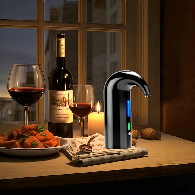 Electric Wine Opener and Electric Wine Aerator Set