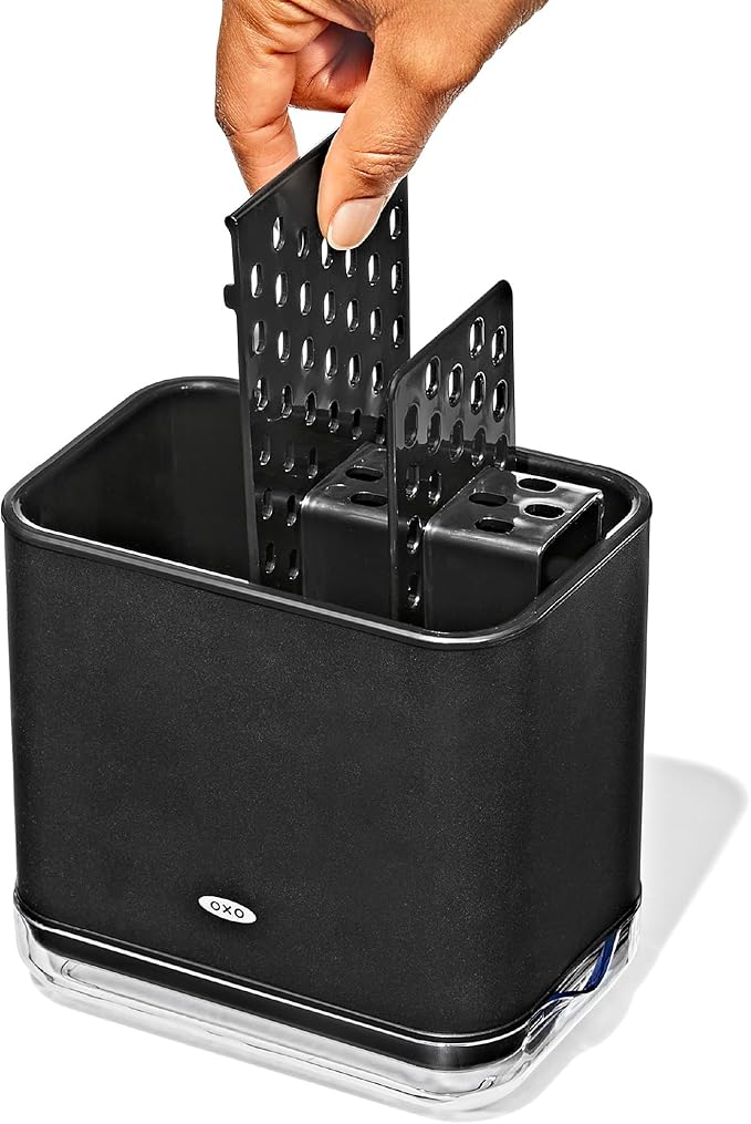 OXO Good Grips Stainless Steel Sink Caddy - Black