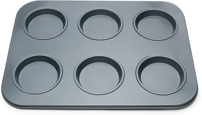 Fox Run Large Muffin Top Pan, 14 x 10.5 x 0.5 inches, Metallic