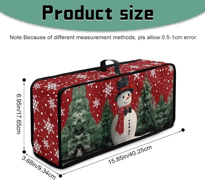 Christmas Snowman Toaster Cover 2 Slice Red Xmas Party Slim 2 Slice Toaster Cover Easy to Fold and Carry, Heat-Resistant Dustproof Kitchen Appliance Protector