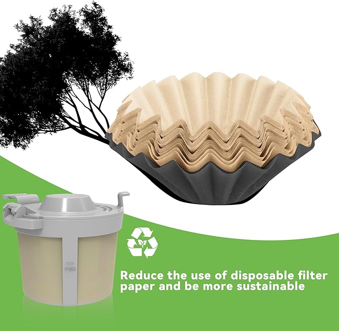 Coffee Filter Compatible with Ninja Coffee Maker, Reusable Basket Filters for Ninja PB051/PB041ST