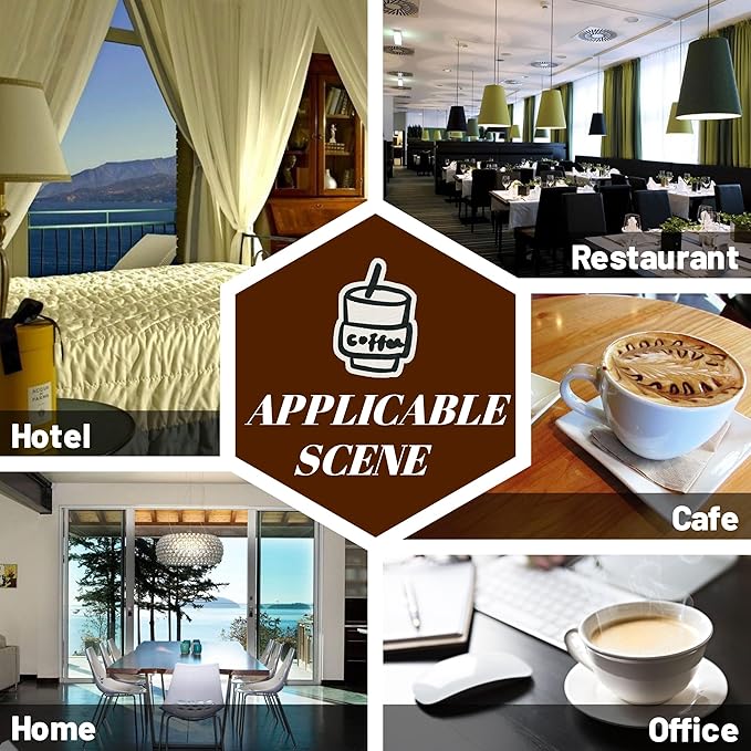 ANTETOK Wooden Coffee Stirrers - Coffee Stir Sticks 5.5 Inch,100pcs Individually Wrapped Disposable Swizzle Sticks,Swizzle Drink Sticks for Coffee,Tea,Cocktail and Hot Chocolate
