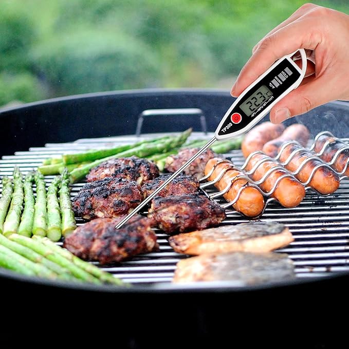 Digital Thermometer Food Meat Candy Water Immediate Read Thermometer for Kitchen Cooking(6 Pcs)